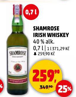 SHAMROSE IRISH WHISKEY