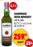 SHAMROSE IRISH WHISKEY