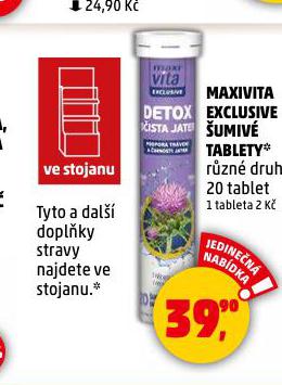 MAXIVITA EXCLUSIVE UMIV TABLETY