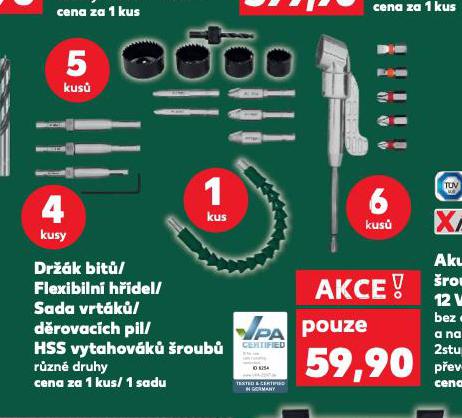 DRK BIT / FLEXIBILN HDEL / SADA VTRK / HSS VYTAHOVA ROUB