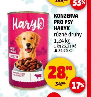 KONZERVA PRO PSY HARYK