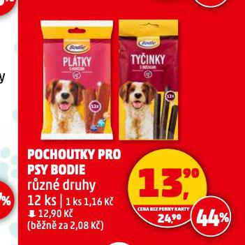 BODIE POCHOUTKY PRO PSY