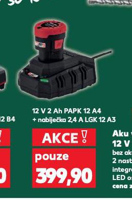 AKUMULTOR 12 V / 2 Ah + NABJEKA