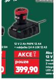 AKUMULÁTOR 12 V / 2 Ah + NABÍJEČKA