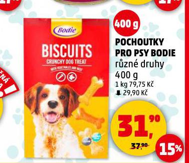 BODIE POCHOUTKY PRO PSY