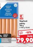 VEPŘOVÉ PÁRKY