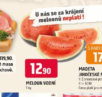 MELOUN VODN