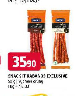 SNACK IT KABANOS EXCLUSIVE