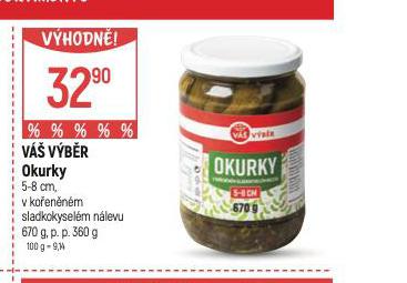 OKURKY 5-8 CM