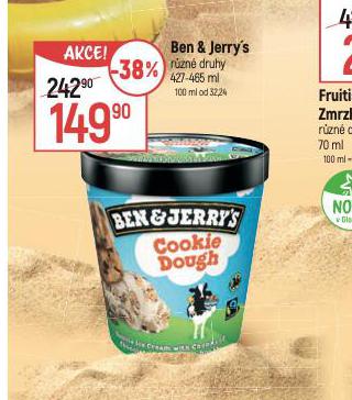 BEN & JERRYS ZMRZLINA