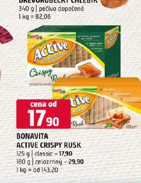BONAVITA ACTIVE CRISPY RUSK