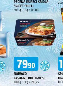 NOWACO LASAGNE BOLOGNESE