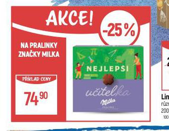 MILKA PRALINKY