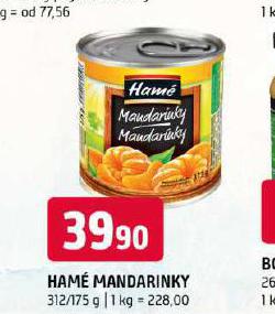 HAM MANDARINKY
