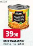 HAM MANDARINKY