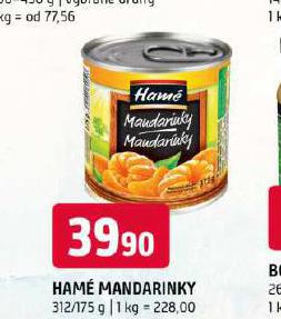 HAM MANDARINKY