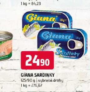 GIANA SARDINKY