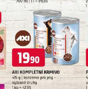 AXI KOMPLETN KRMIVO PRO PSY