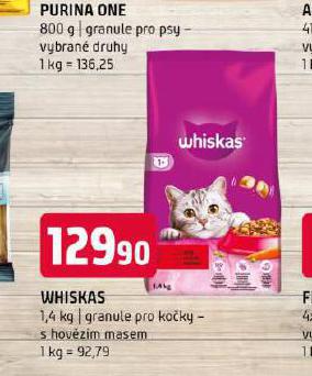 WHISKAS GRANULE PRO KOKY