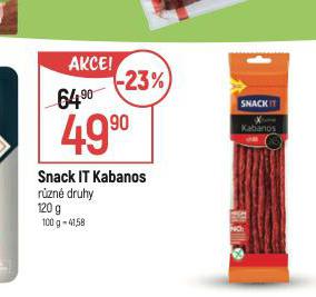 SNACK IT KABANOS