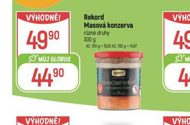 REKORD MASOV KONZERVA