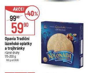 OPAVIA TRADIN LZESK OPLATKY A TROJHRNKY