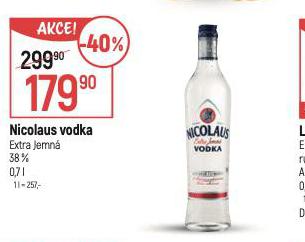 NICOLAUS VODKA
