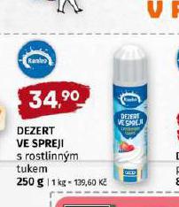 DEZERT VE SPREJI