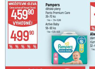 PAMPERS DTSK PLENKY