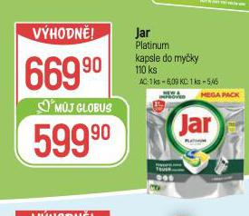 JAR PLATINUM KAPSLE DO MYKY