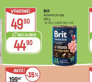 BRIT KONZERVY PRO PSY