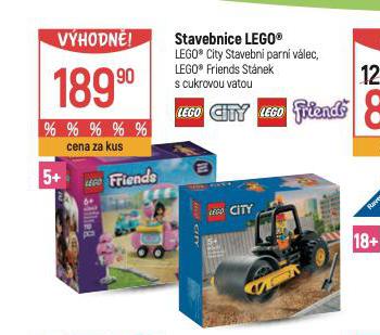STAVEBNICE LEGO CITY, FRIENDS