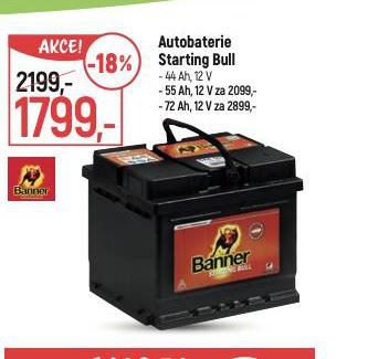AUTOBATERIE 44 Ah