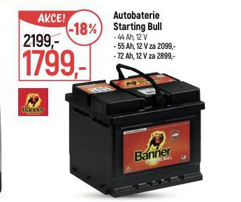 AUTOBATERIE 72 Ah