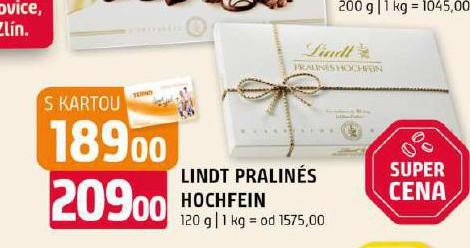 LINDT PRALINS HOCHEFIN