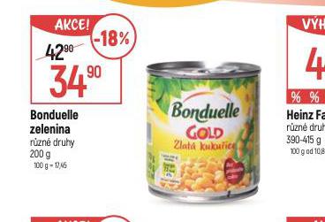BONDUELLE ZELENINA
