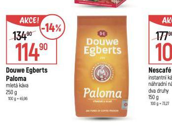 DOUWE EGBERTS PALOMA MLET KVA