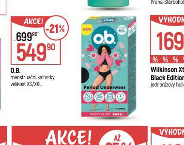 O.B. MENSTRUAN KALHOTKY