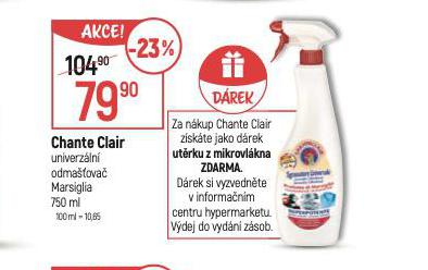 CHANTECLAIR UNIVERZLN ISTI A ODMAOVA