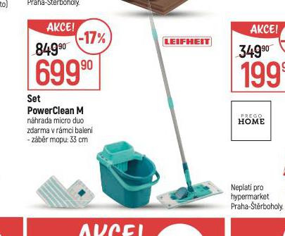 SET POWERCLEAN M