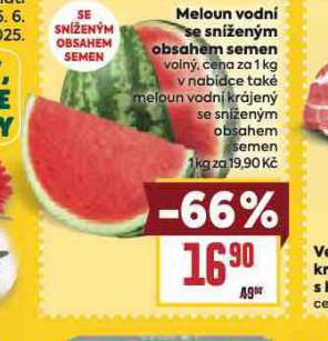 MELOUN VODN SE SN͎ENM OBSAHEM SEMEN