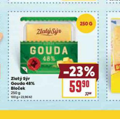 GOUDA 48% BLOEK