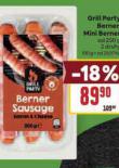 GRILL PARTY BERNER, MINI BERNER