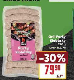 GRILL PARTY KLOBSKY