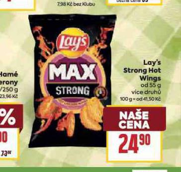 LAYS STRONG HOT WINGS