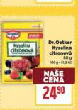DR. OETKER KYSELINA CITRONOV