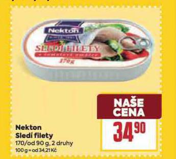 NEKTON SLEDI FILETY