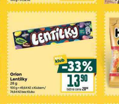 ORION LENTILKY