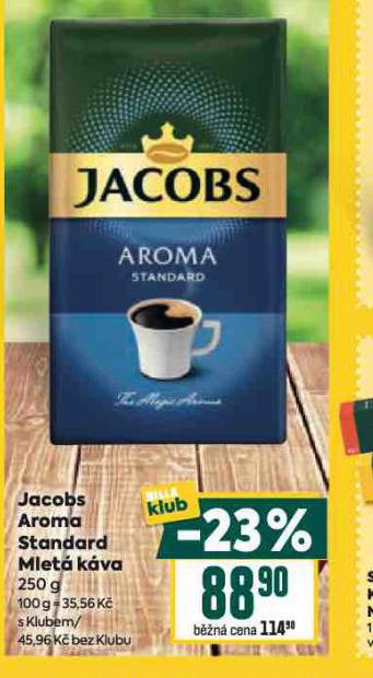 JACOBS AROMA STANDARD MLET KVA