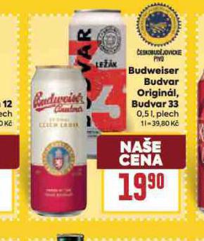 PIVO BUDVAR 33